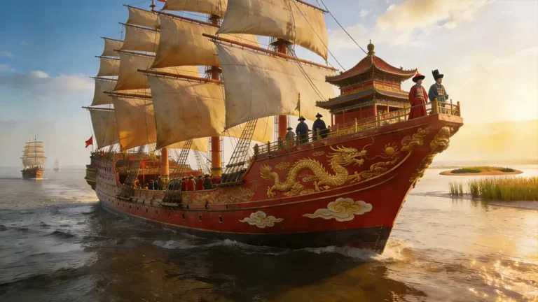 Ming Dynasty vs. Europe: The Advanced Anchor and Rudder Tech of Treasure Ships