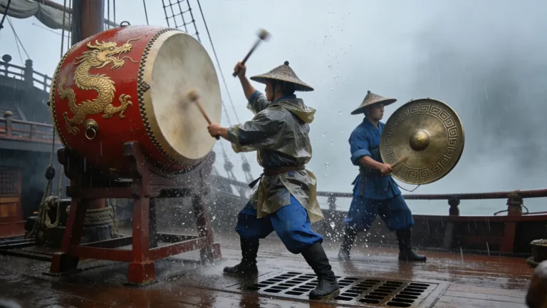 How Did Ming Dynasty Ships Communicate at Sea? Flags, Lanterns & War Drums Explained