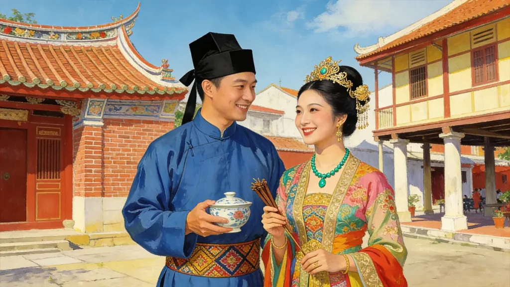 Cultural fusion: The intermarriage between Zheng He’s crew and locals gave rise to the unique Baba Nyonya culture.